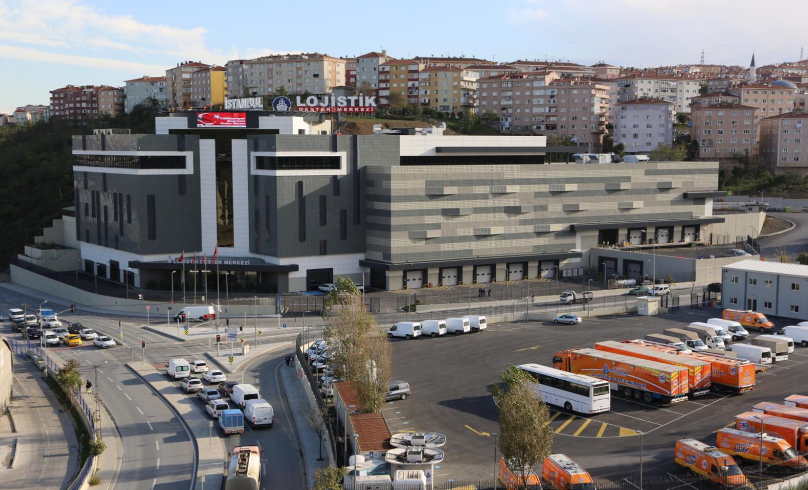 İBB Lojistik Destek Merkezi Mimari çizim mimarlık ofisi