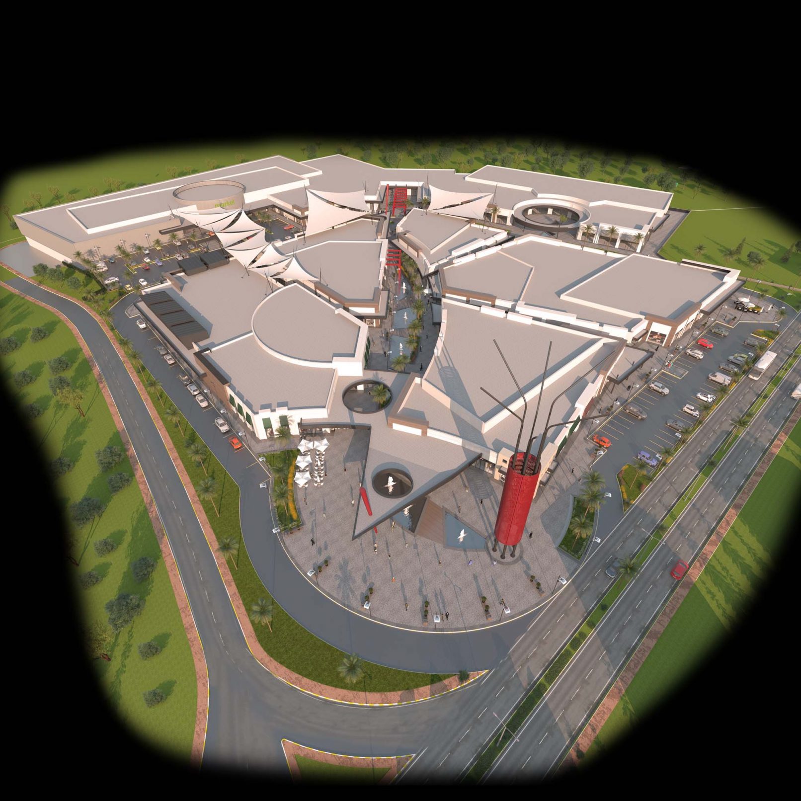 Karakaşlar Group Bamboo Nazilli AVM mimarlık ofisi mimari proje