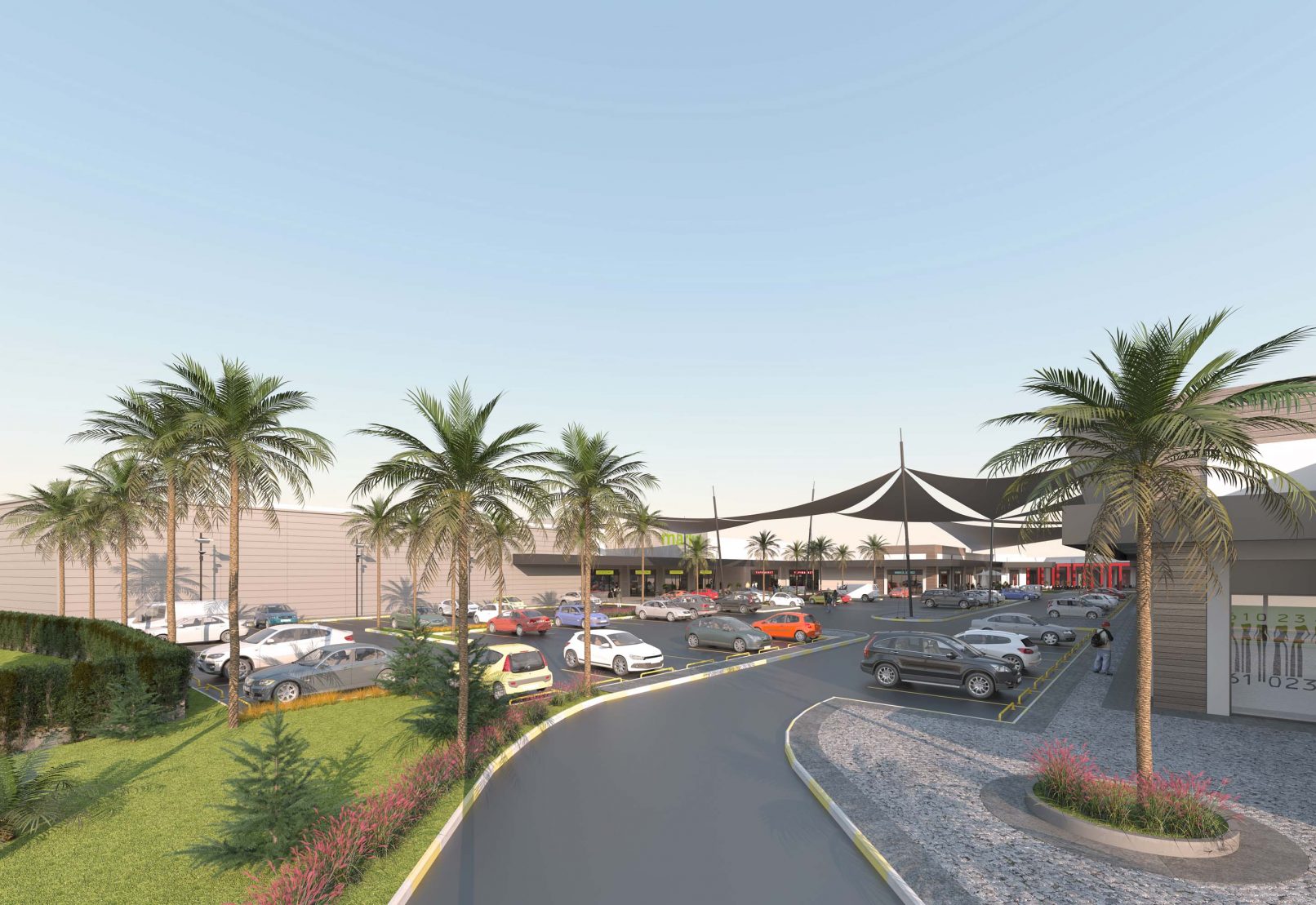 Karakaşlar Group Bamboo Nazilli AVM mimarlık ofisi mimari proje